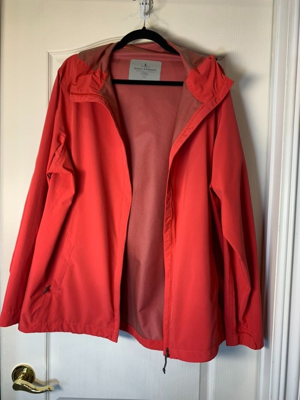 Royal Robbins Coral Lightweight Hooded Windbreaker Jacket XXL Outdoor Travel